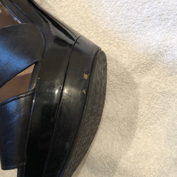 Michael Kors black open toe heels - Picture 10 of 11